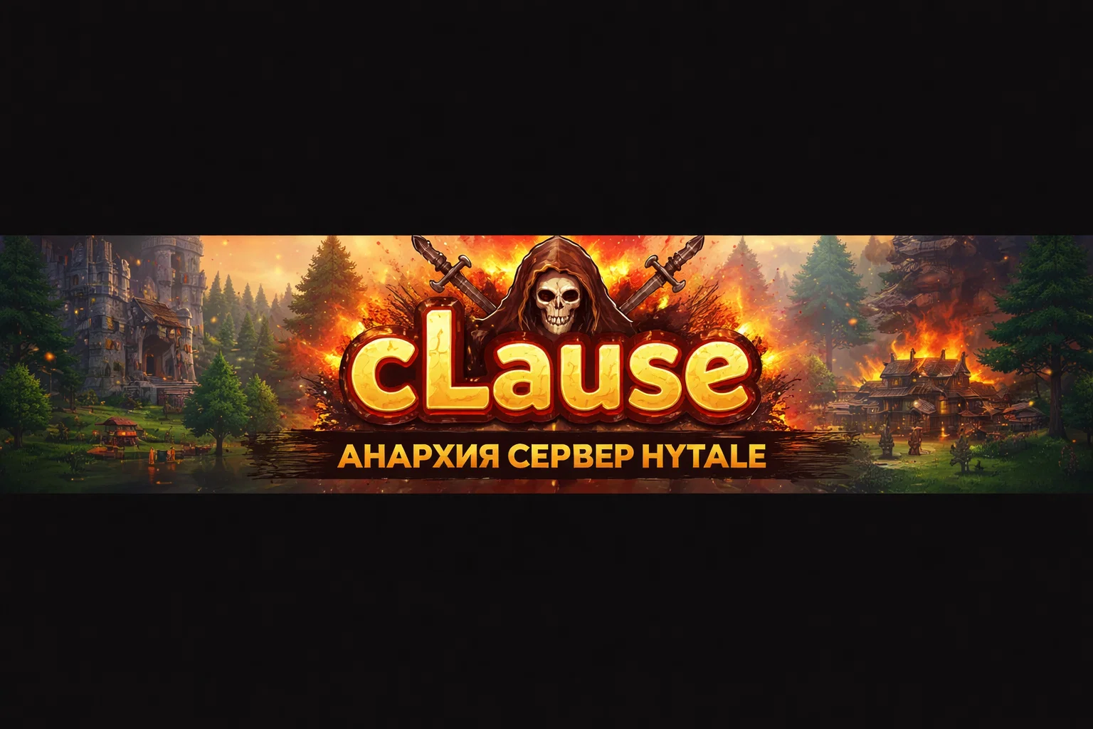 cLause | ПЕРВЫЙ 24/7 СНГ СЕРВЕР баннер