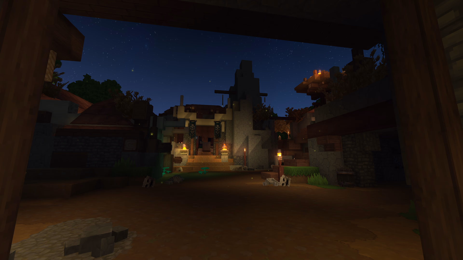 Скриншот сервера