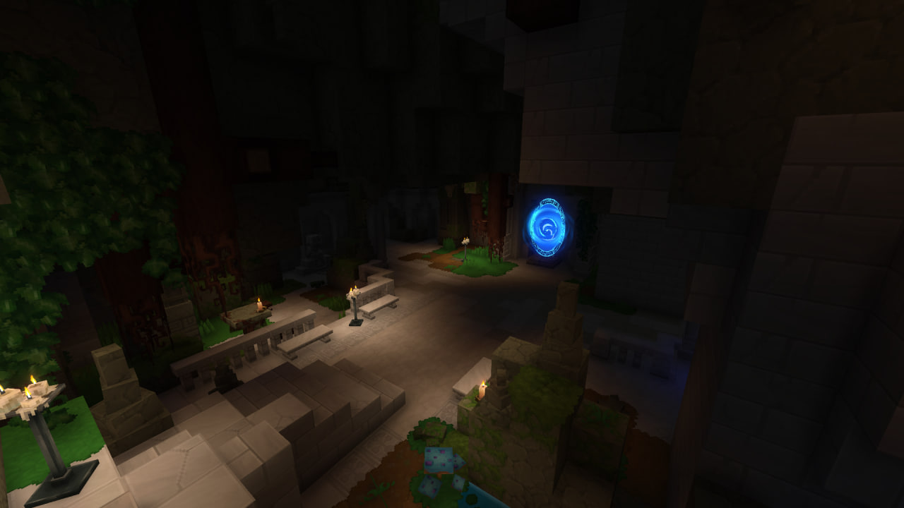 Скриншот сервера