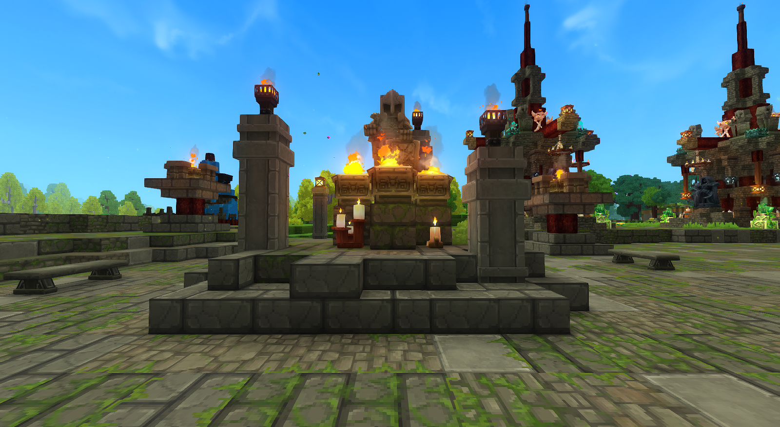 Скриншот сервера