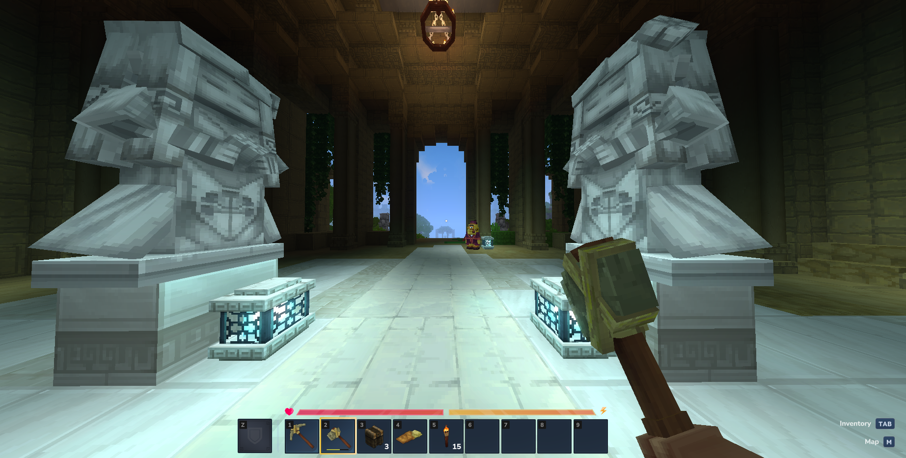 Скриншот сервера