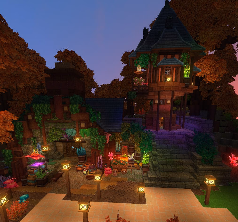 Скриншот сервера