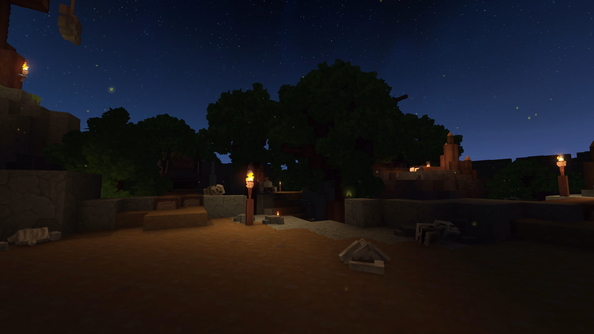 Скриншот сервера