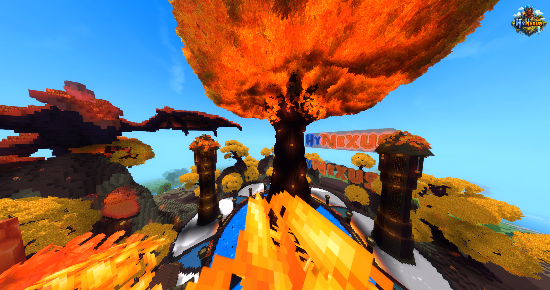 Скриншот сервера