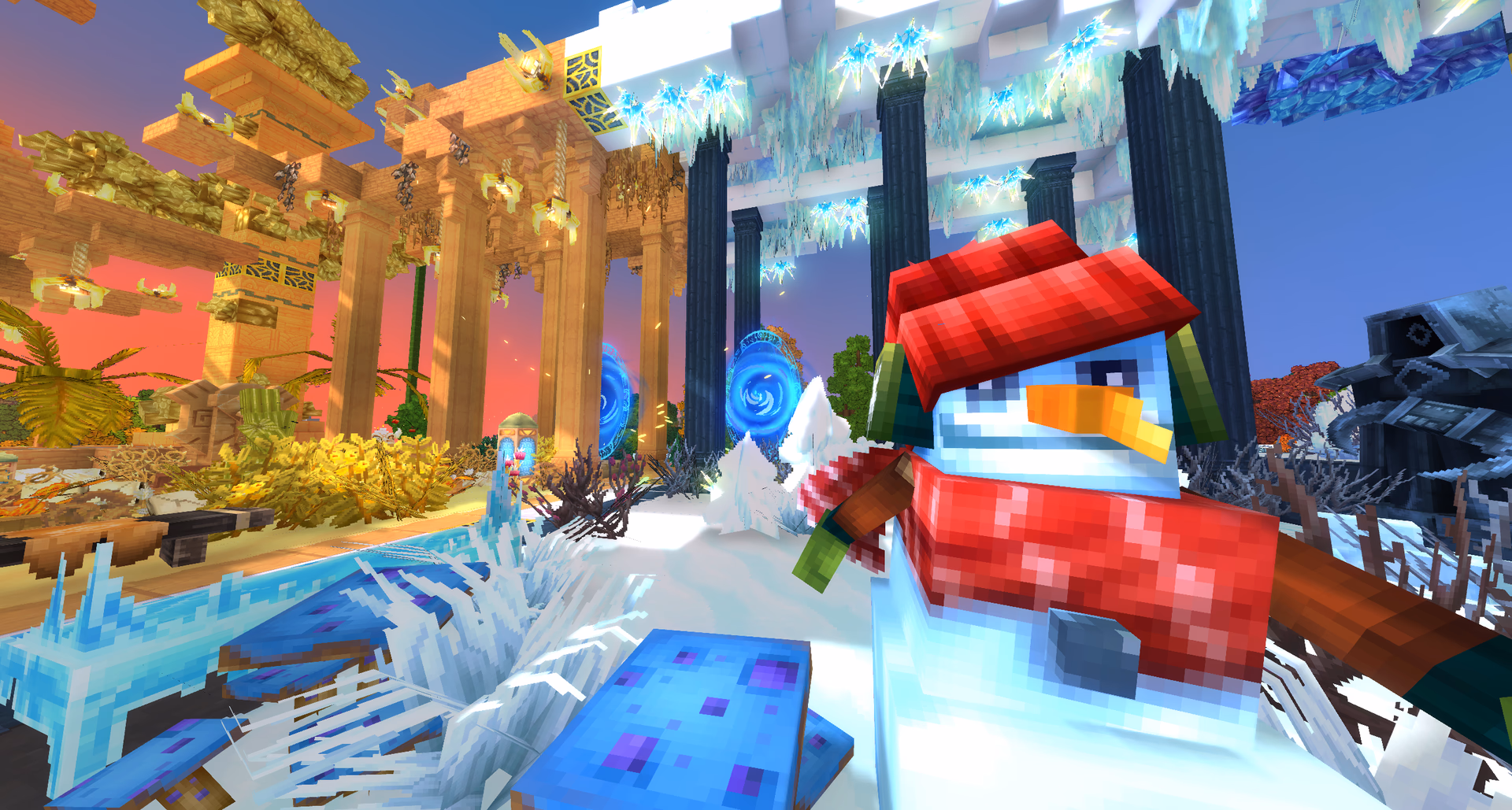 Скриншот сервера