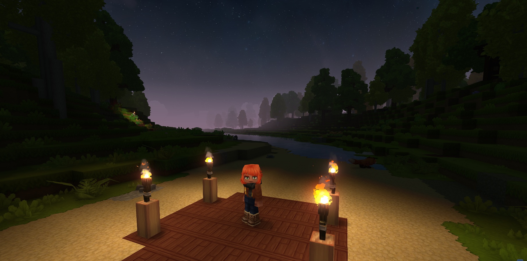 Скриншот сервера