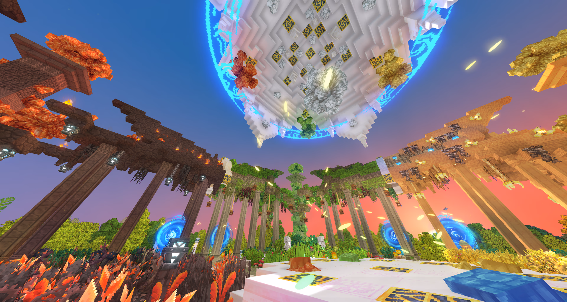 Скриншот сервера