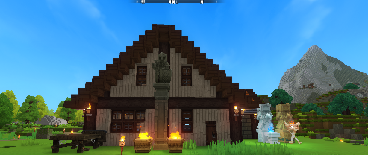 Скриншот сервера