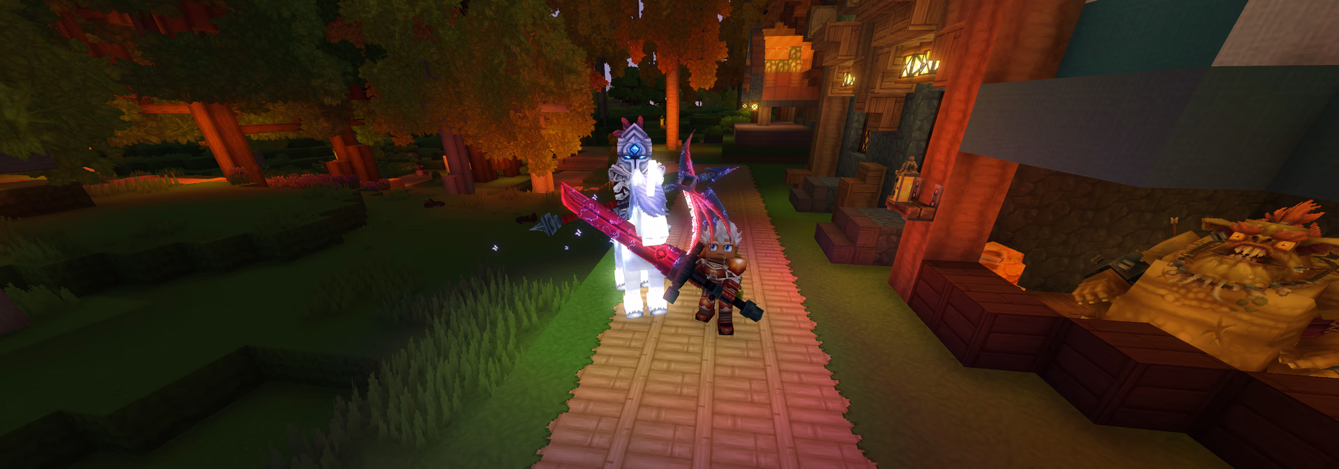 Скриншот сервера