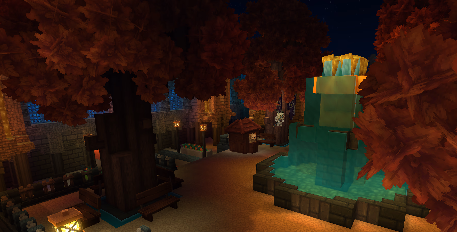 Скриншот сервера