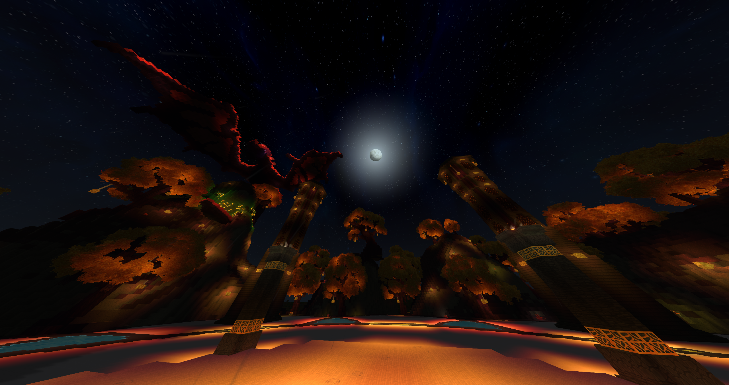 Скриншот сервера