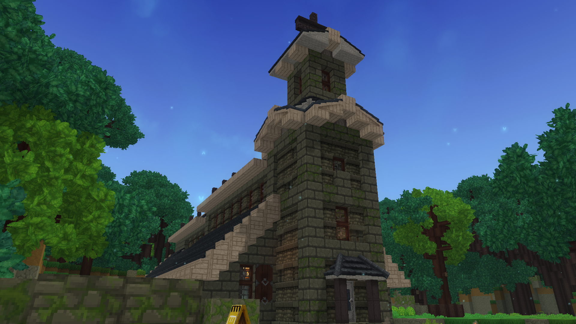 Скриншот сервера