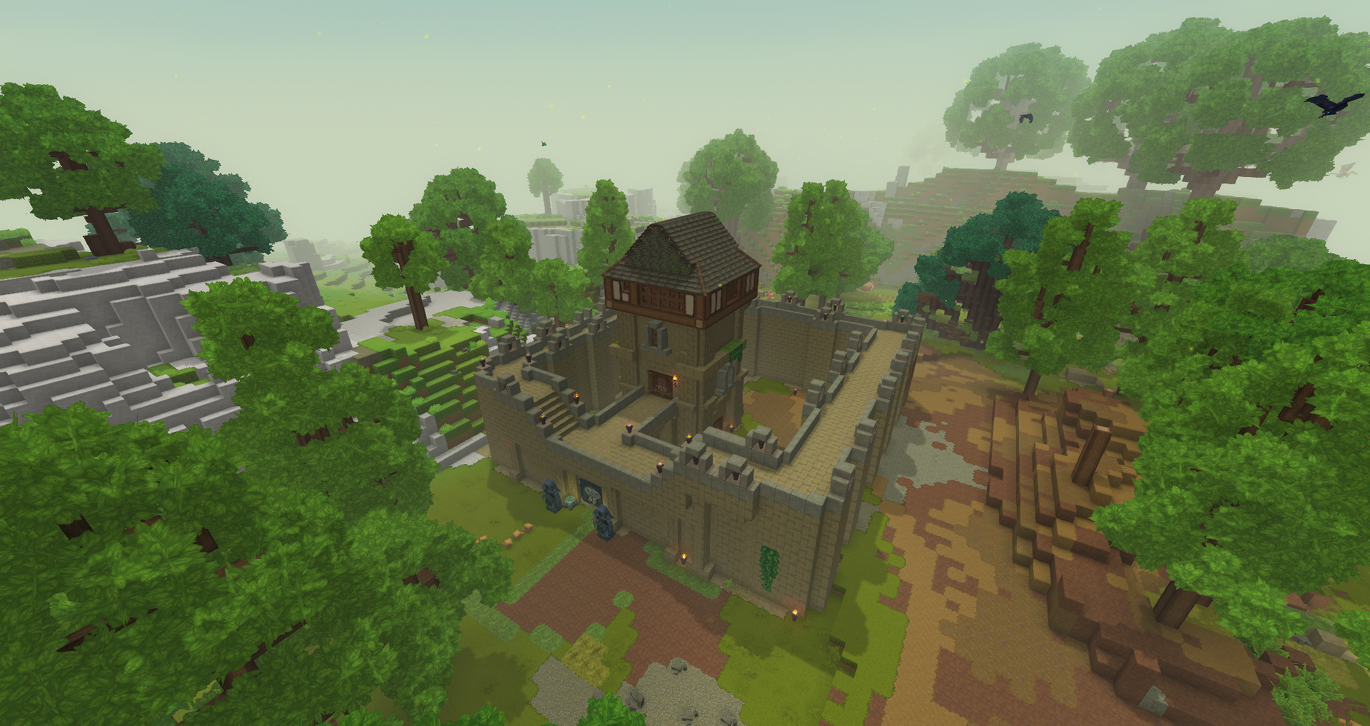 Скриншот сервера