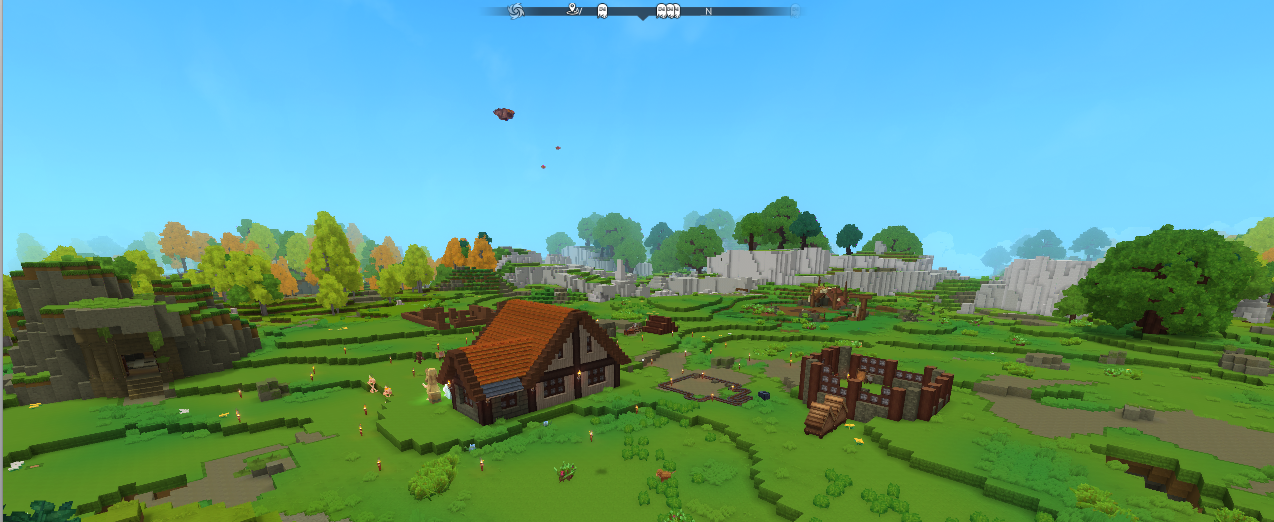 Скриншот сервера