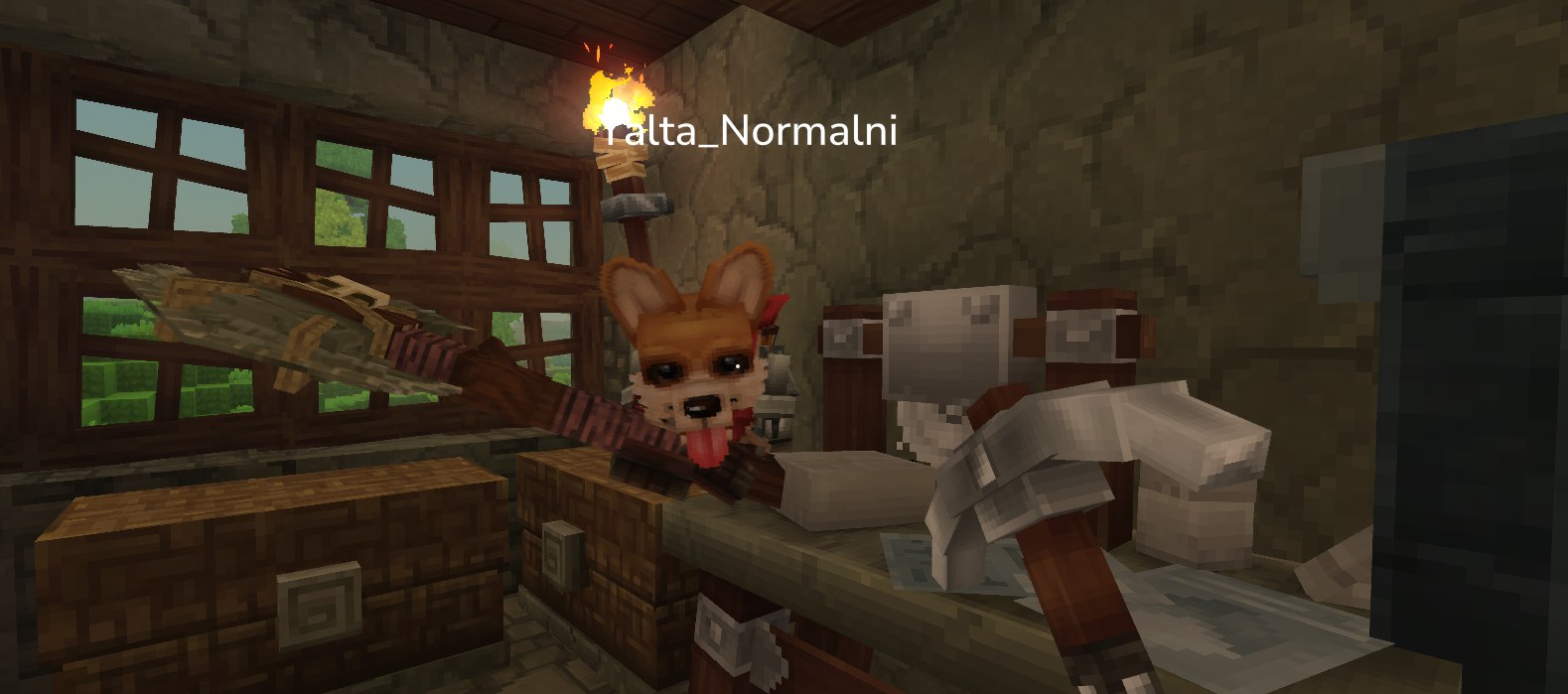 Скриншот сервера