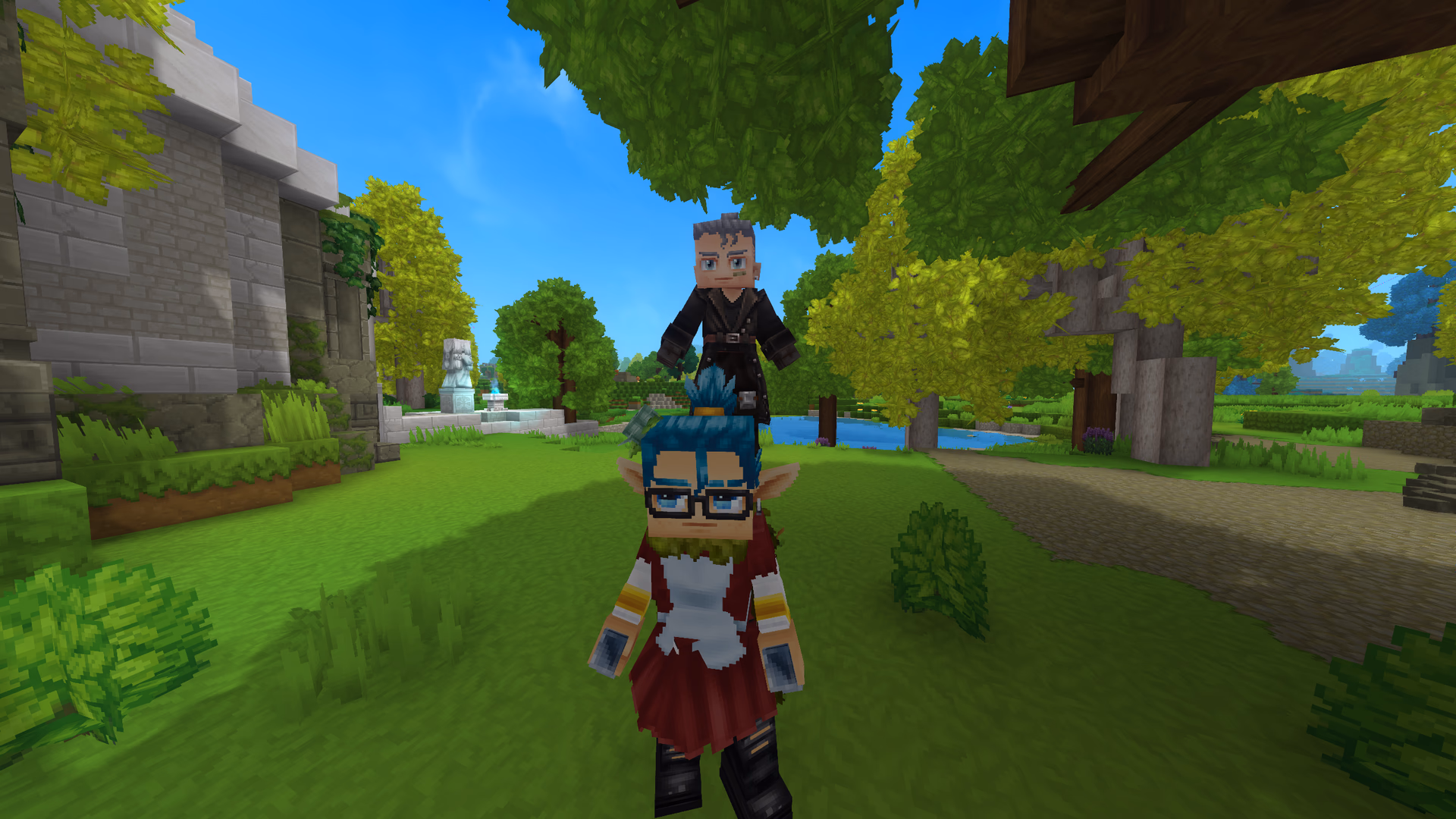 Скриншот сервера