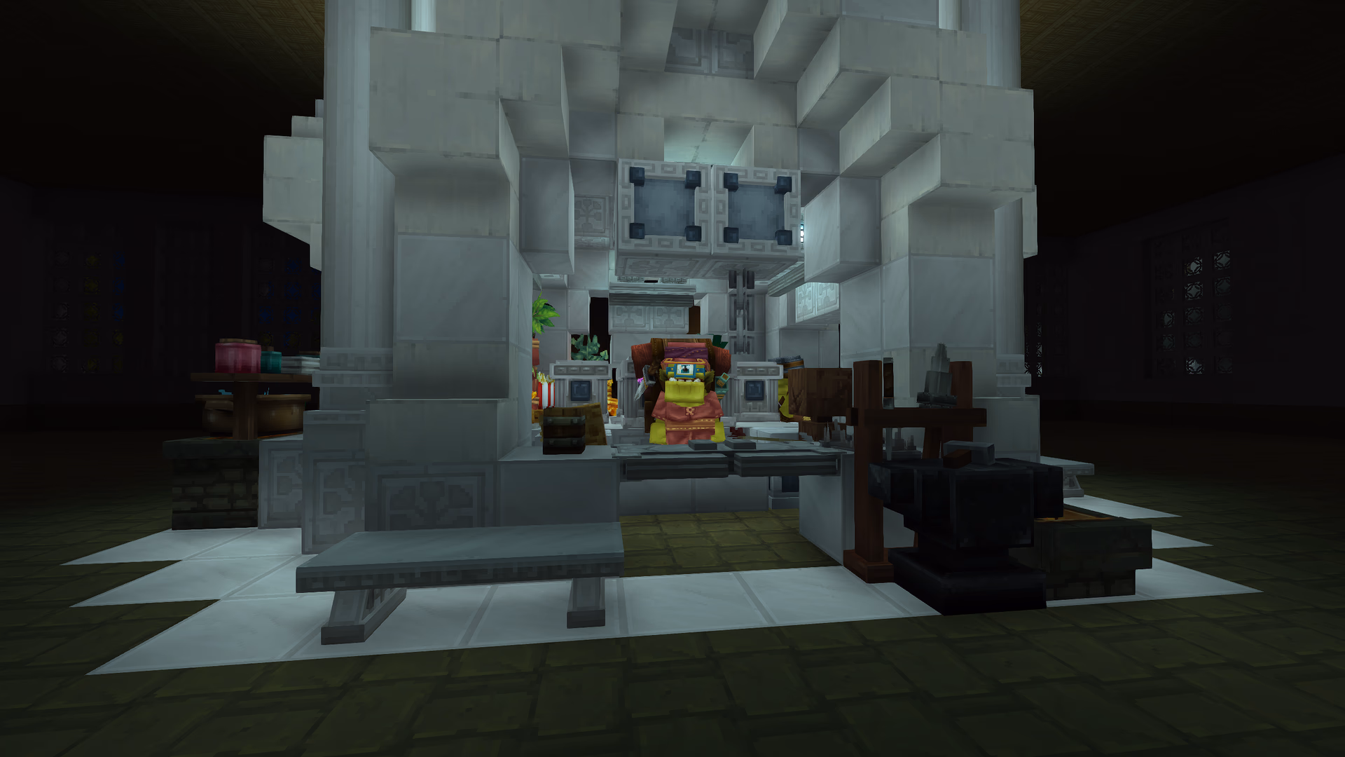 Скриншот сервера