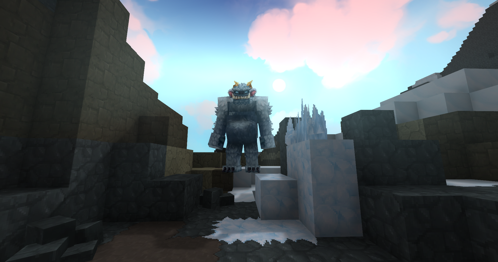 Скриншот сервера