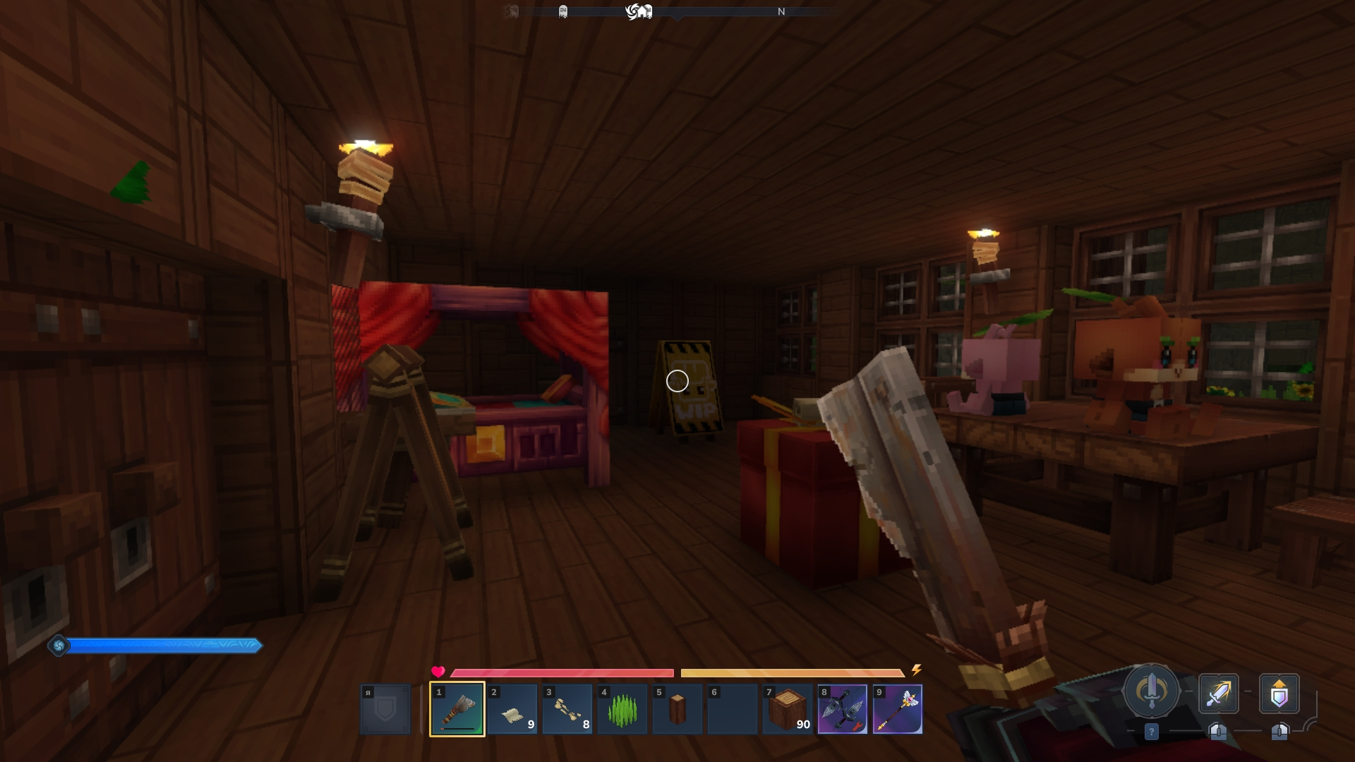 Скриншот сервера