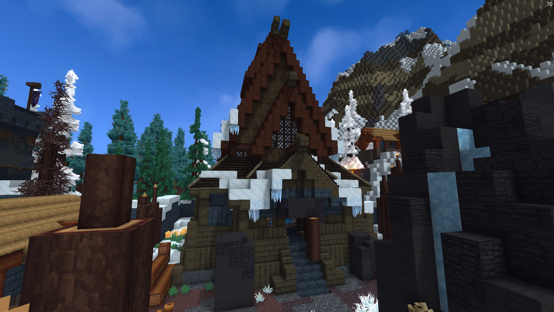 Скриншот сервера