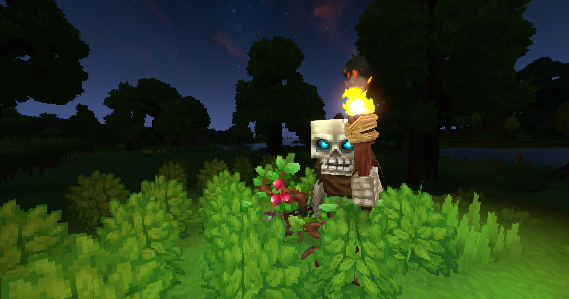 Скриншот сервера