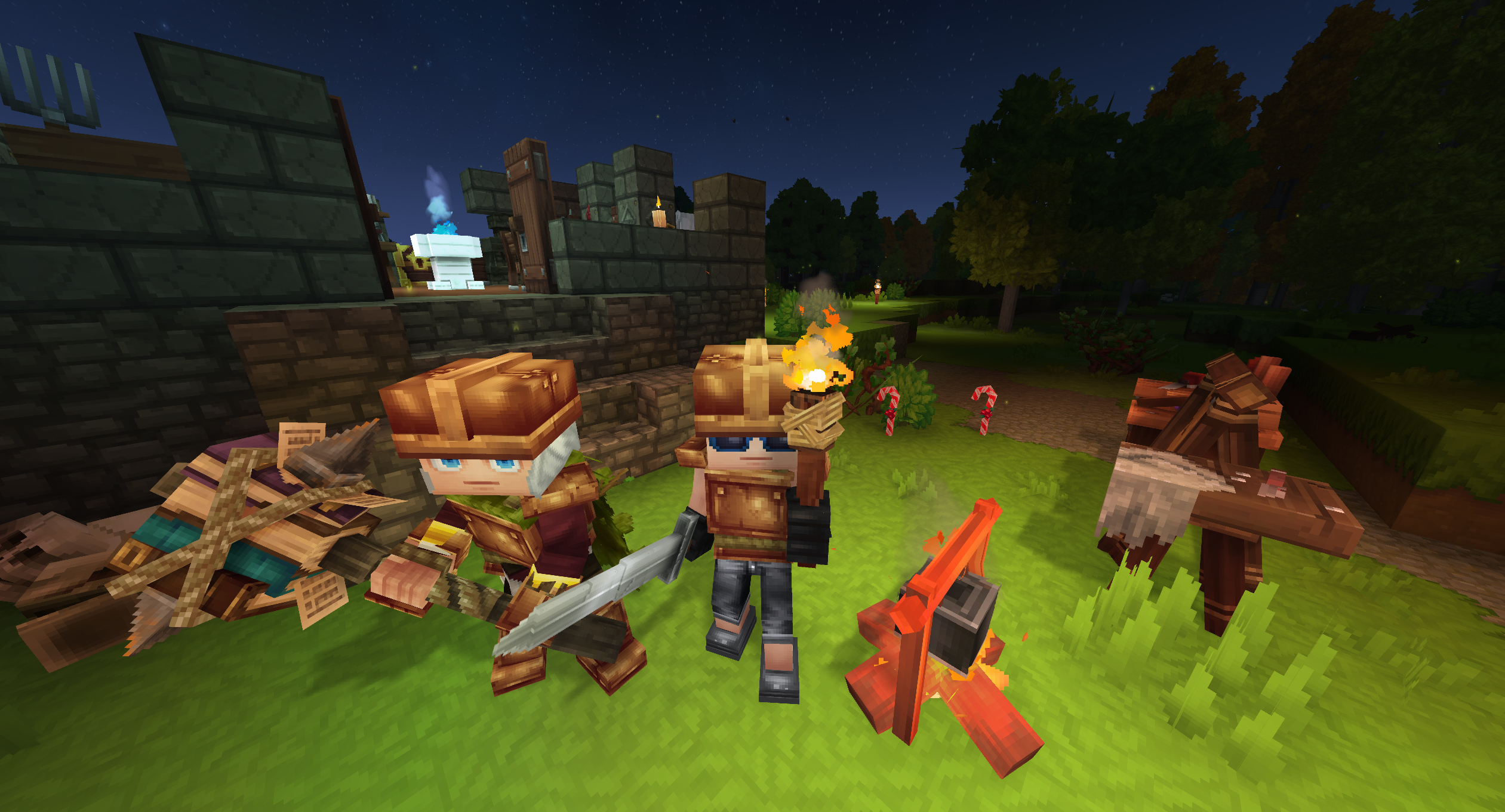 Скриншот сервера