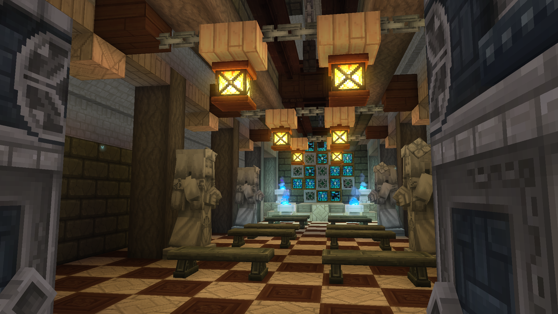 Скриншот сервера