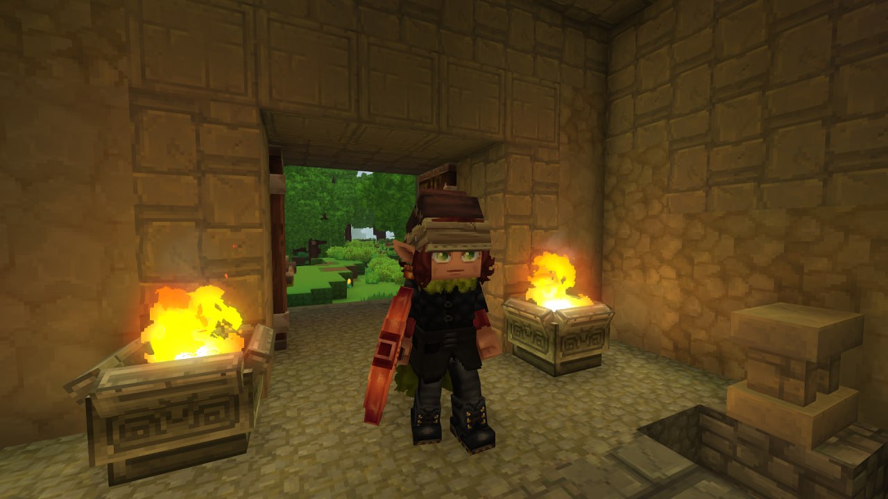 Скриншот сервера