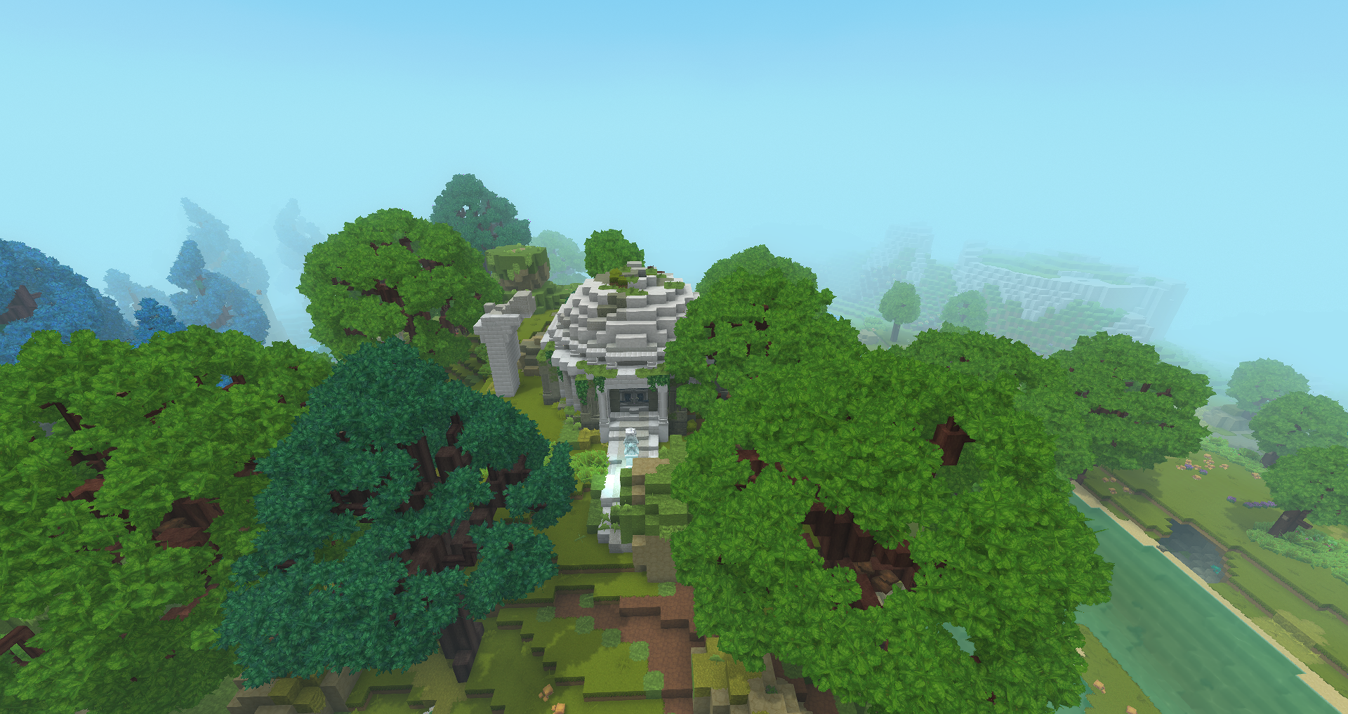 Скриншот сервера