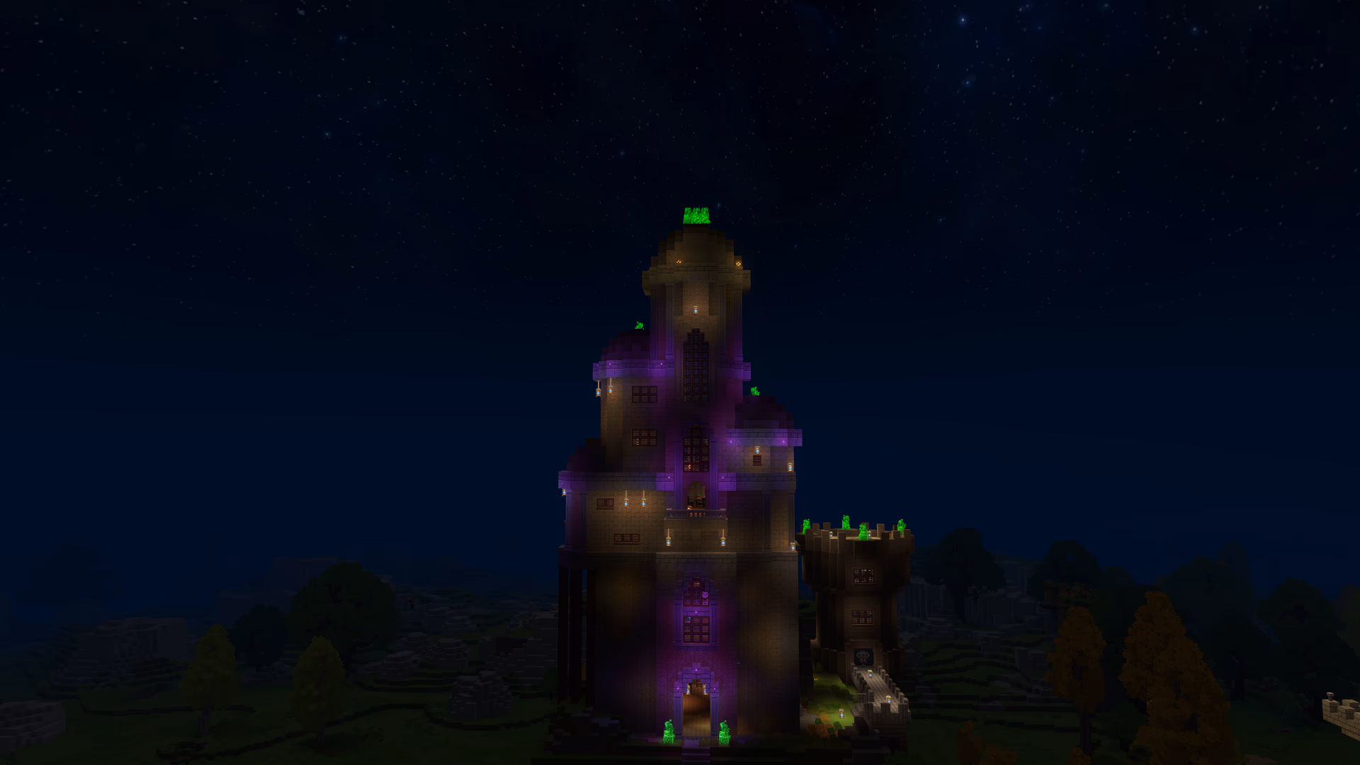 Скриншот сервера