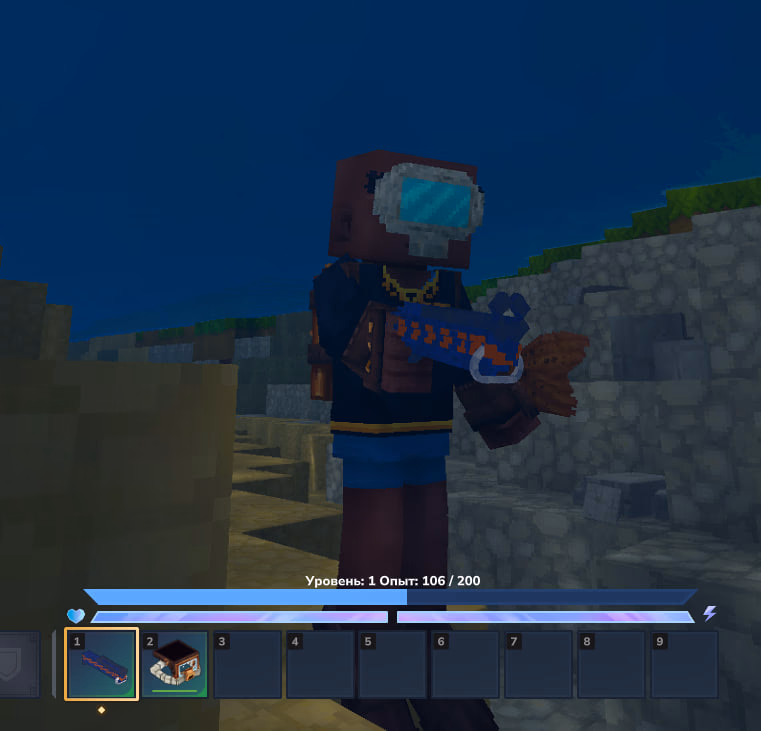 Скриншот сервера