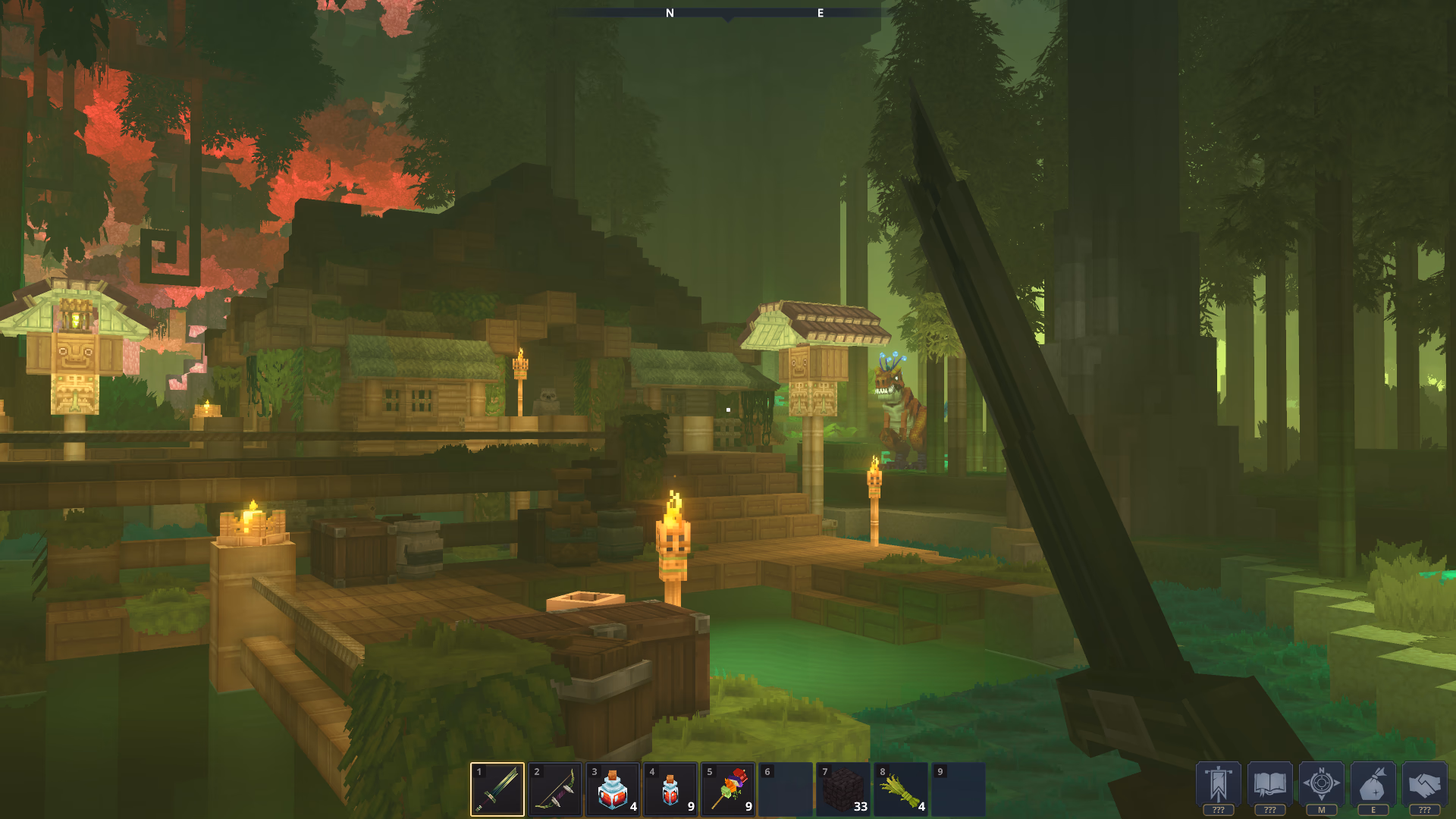 Скриншот сервера